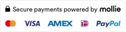 Secure payments powered by Mollie -- Cards, iDeal, PayPal__2x
